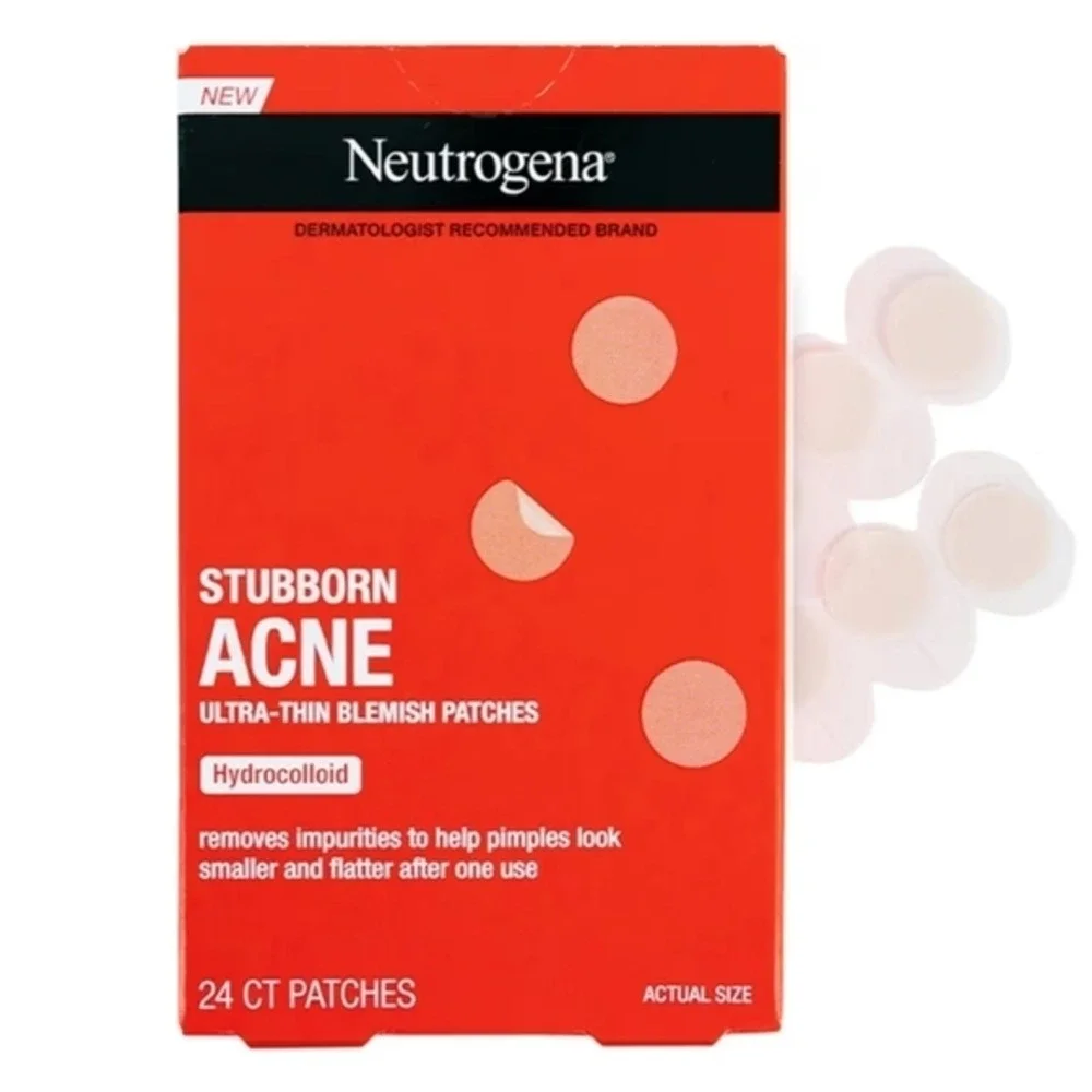 Neutrogena Pink Acne Bundle Face Body Wash Patches